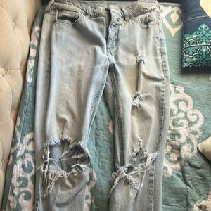 Seven7 baggy ripped jeans